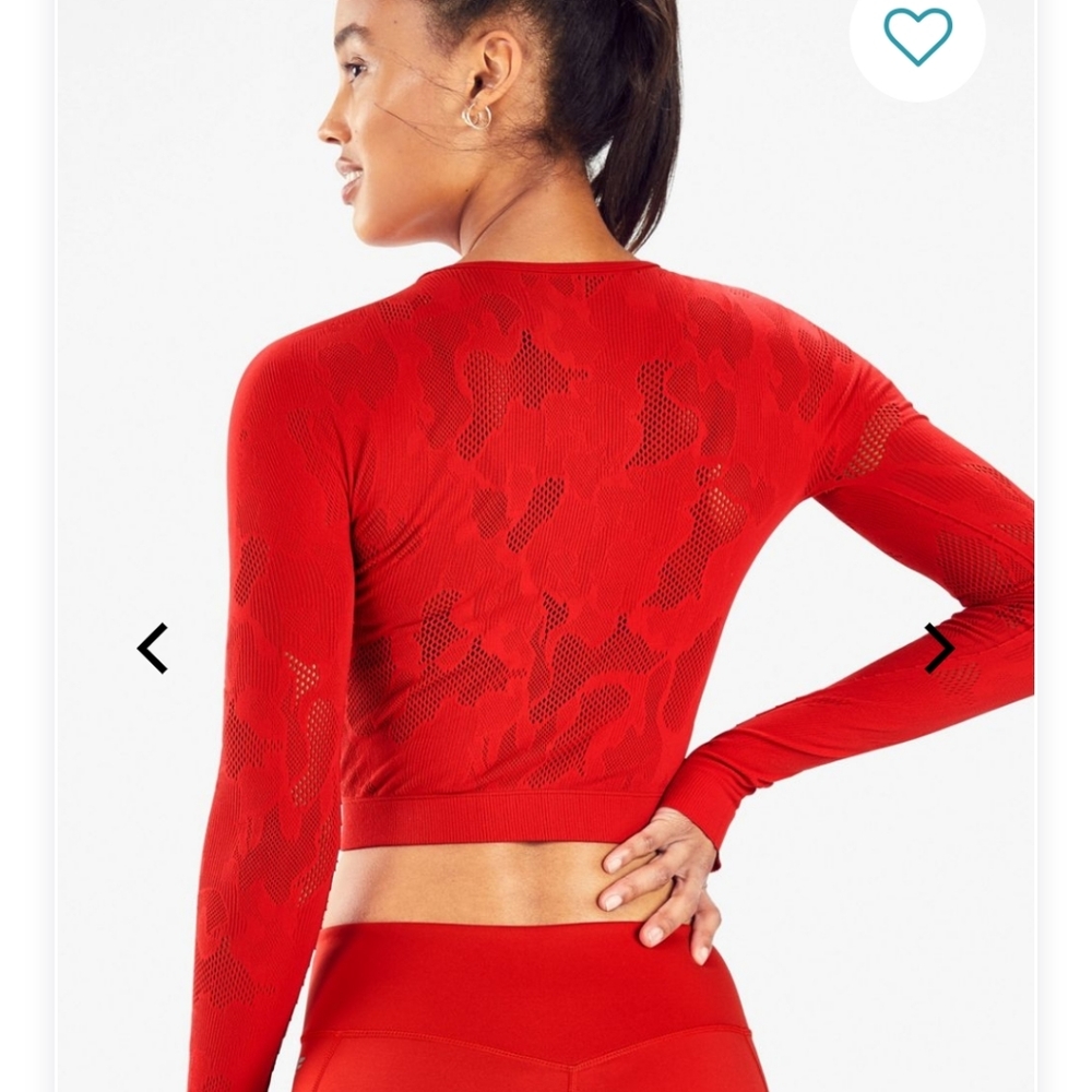 🔮 NWT- ❤HOST PICK❤ - NOT ONLINE/INSTORE - Fabletics Addison Sculpt Knit L/S Top - Picture 2 of 13